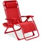 Best Choice Products Monochromatic Zero Gravity Chair, Folding Patio Recliner w/Side Tray, Headrest